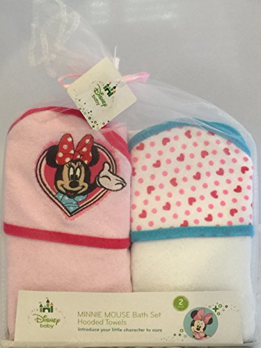 0632878241034 - DISNEY BABY - HOODED TOWELS (PINK - MINNIE MOUSE)