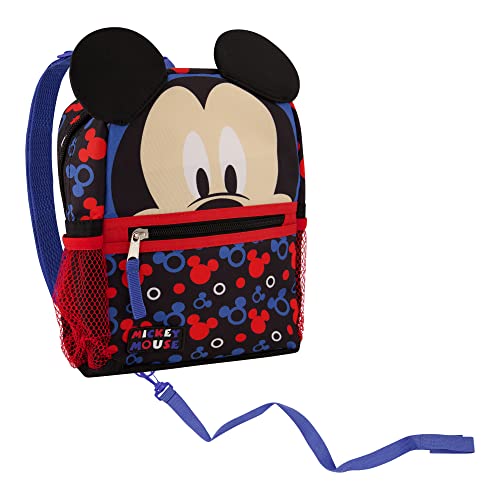 0632878884781 - DISNEY HARNESS BACKPACK WITH REMOVABLE TETHER – TRAVEL TODDLER SAFETY BACKPACK – ANTI-LOST KIDS’ MINI BACKPACK – KIDS BABY HARNESS BACKPACK FOR BOYS AND GIRLS