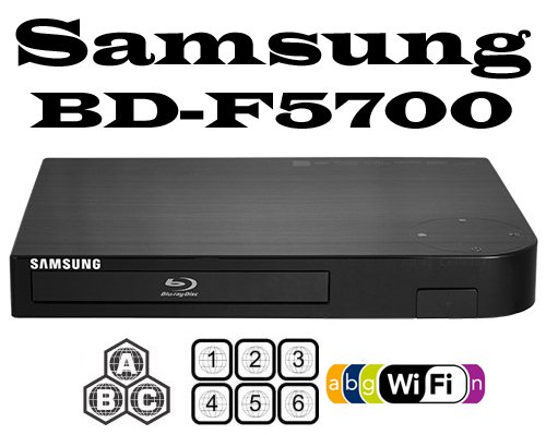 0632930669103 - SAMSUNG BD-F5700E MULTI REGION ZONE BLU-RAY DVD PLAYER