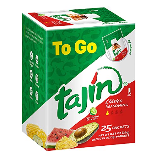 0633148102215 - TAJÍN CLÁSICO CHILE LIME SEASONING TO-GO PACKETS (PACK OF 2)