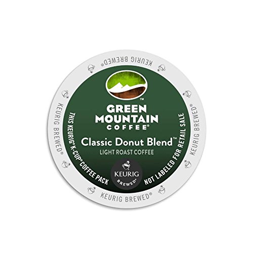 0633726529335 - GREEN MOUNTAIN COFFEE CLASSIC DONUT BLEND KEURIG K-CUPS, 18 COUNT
