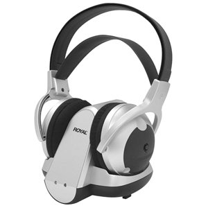 0633726616776 - ROYAL WES 50 900 MHZ WIRELESS STEREO HEADPHONES (DISCONTINUED BY MANUFACTURER)