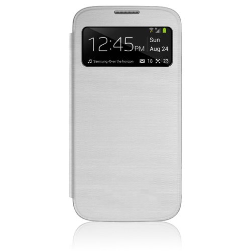 0633755125980 - NAZTECH12598ID FLIP COVER FOR SAMSUNG GALAXY S4 -CARRYING CASE-RETAIL PACKAGING-WHITE