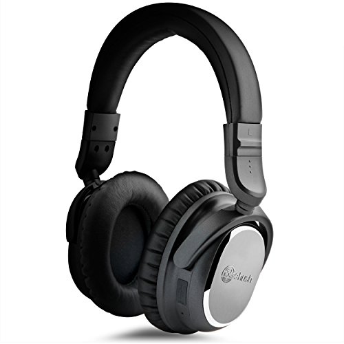 0633755130298 - NAZTECH I9BT BLUETOOTH 4.1 HEADPHONES WITH ACTIVE NOISE CANCELLING TECHNOLOGY, ENHANCED BASS, INLINE MICROPHONE & UP TO 15-HOUR BATTERY