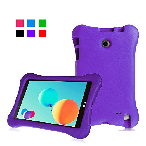 0633841646931 - BOLETE CASE FOR LG G PAD F/II 8.0 - KIDS FRIENDLY ULTRA LIGHT WEIGHT SHOCK PROOF SUPER PROTECTIVE COVER CASE FOR LG G PAD 4G LTE AT&T V495/G PAD F/II 8.0 V498 8-INCH TABLET PURPLE