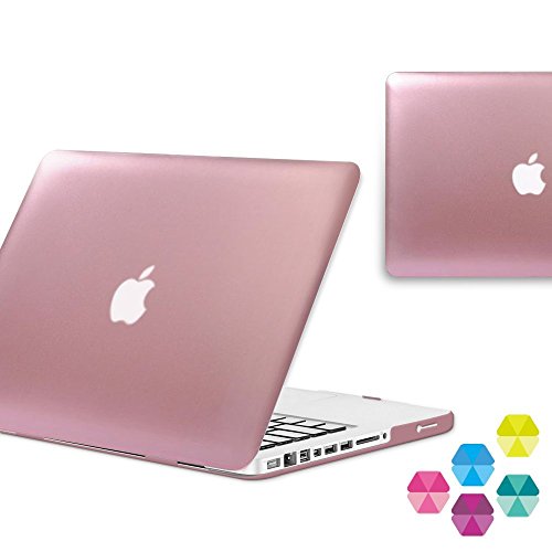 0633841662993 - NEON PARTY (TM) SERIES IBENZER SMOOTH FINISH PLASTIC HARD CASE COVER FOR MACBOOK PRO 13'' INCH A1278, ROSE GOLD MPN13RGD