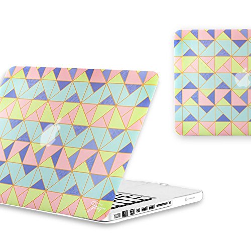 0633841664263 - NEON PARTY (TM) SERIES IBENZER GLOBAL DESIGNER LIMITED EDITION SMOOTH FINISH PLASTIC HARD CASE COVER FOR MACBOOK PRO 13'' (A1278), ANGLE QUARTZ MPD13AGQZ
