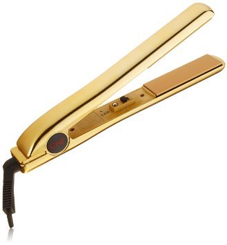 0633911754900 - CHI PRO 1 CERAMIC FLAT IRON IN KERATIN GOLD WITH FREE GIFTS - IONIC TOURMALINE HAIR STRAIGHTENER