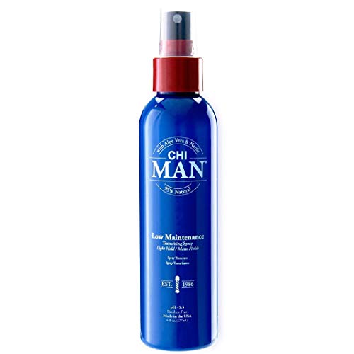 0633911828212 - CHI MAN LOW MAINTENANCE TEXTURIZING SPRAY. FORMULATED WITH OUD FRAGRANCE, OUD FRAGRANCE, THICKER FULLER HAIR 6 OUNCES
