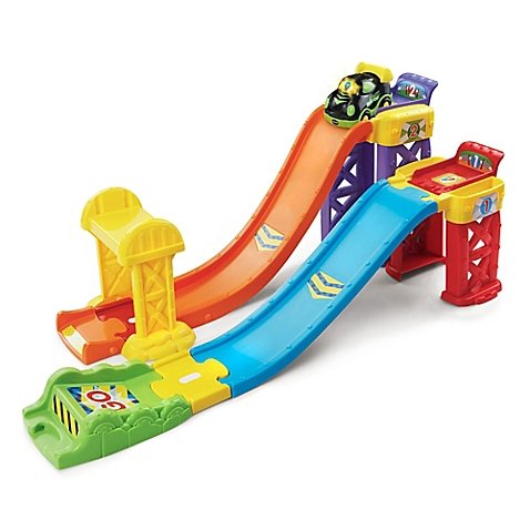 0633934392677 - VTECH® GO! GO! SMARTWHEELS 3 IN 1 LAUNCH AND PLAY RACEWAY