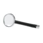 0633944003440 - 30- MAGNIFIER WITH LEATHER TRIM