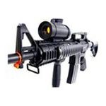 0633955913899 - HEAVY M4 M16 REPLICA AIRSOFT GUN DOUBLE EAGLE M83 A2 FULL AUTOMATIC ELECTRIC RIFLE GOOD AIRSOFT GUN