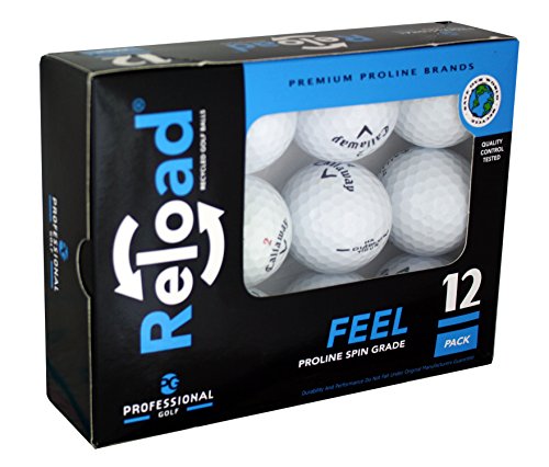 0634011691010 - RELOAD RECYCLED GOLF BALLS (12-PACK) OF CALLAWAY GOLF BALLS