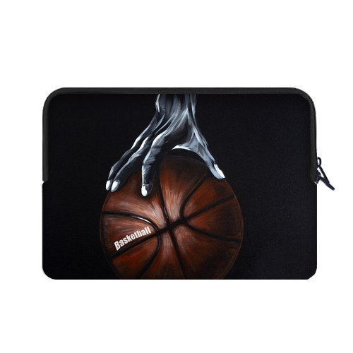 0634088496372 - GENERIC PAINTING BASKETBALL CUSTOM SLEEVE FOR MACBOOK AIR -13 INCH(TWIN SIDES)
