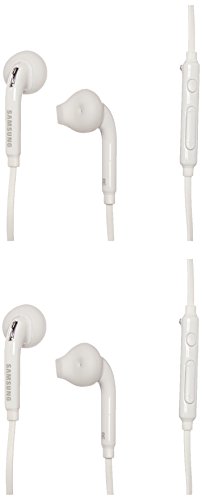 0634385541744 - TWO NEW OEM SAMSUNG 3.5MM PREMIUM SOUND/HIGH QUALITY STEREO EARBUD HEADPHONE