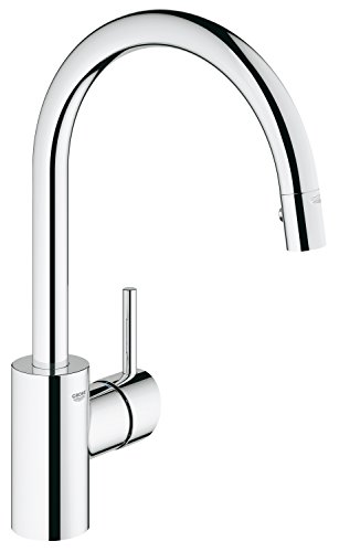 0634392800681 - GROHE 32665001 CONCETTO SINGLE HANDLE PULL-DOWN SPRAY KITCHEN FAUCET
