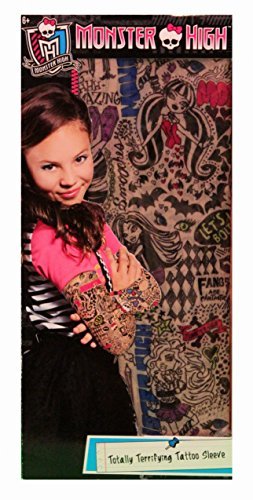 0634397641470 - MONSTER HIGH TOTALLY TERRIFYING TATTOO SLEEVES PRETEND PLAY COLORFUL DESIGN