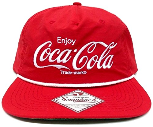 0634420294871 - COCA COLA SNAPBACK, RED, ONE SIZE
