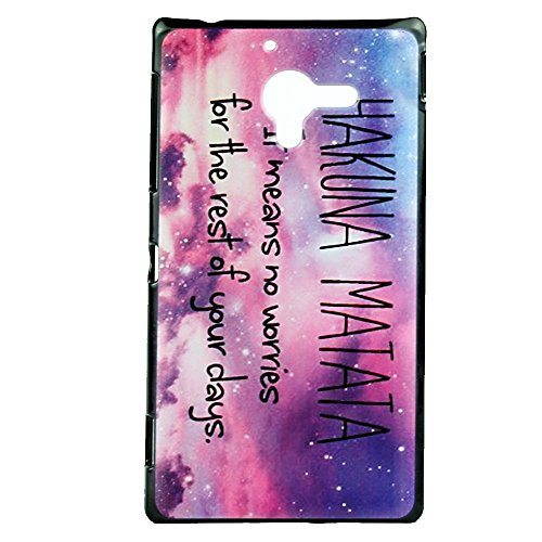 0634470369994 - WEAPOWER(TM) HOT SELLING COOL SPACE PAINTING SKIN DESIGN HARD PLASTIC MOBILE PHONE CASE COVER FOR SONY XPERIA ZL L35H L35A C6503 C6506 C6502