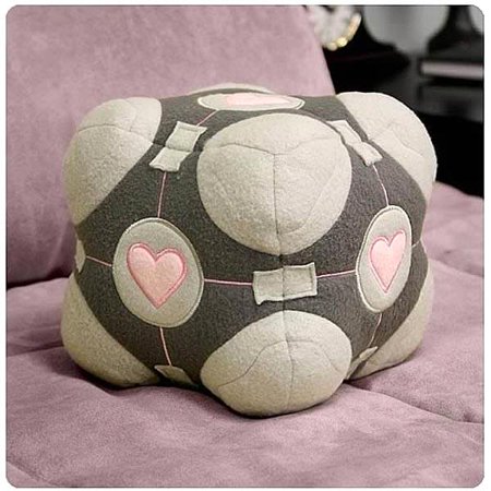 0634482450505 - PORTAL WEIGHTED COMPANION CUBE PLUSH