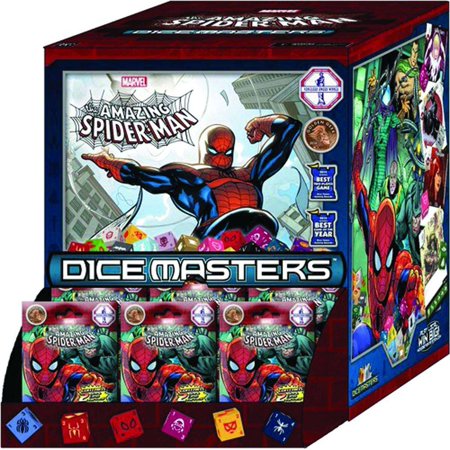 0634482721490 - MARVEL DICE MASTERS: THE AMAZING SPIDER-MAN BOOSTER BOX