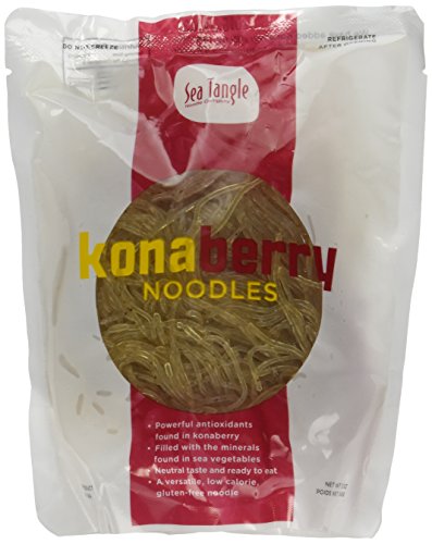 0634553284176 - KONABERRY KELP NOODLES (2 PACK/BAGS) RAW SEAWEED NOODLES INFUSED WITH KONABERRY FOR ADDED ANTIOXIDANTS!
