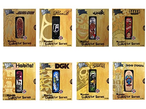 0634573809854 - TECH DECK 96MM WOODEN COLLECTOR SERIES SINGLE SET (STYLES AND COLORS VARY)