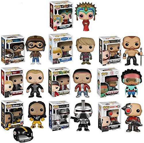 0634573811420 - FUNKO POP EXCLUSIVE MYSTERY STARTER PACK SET OF 10 INCLUDES 10 RANDOM FUNKO POPS WILL VARY AND NO DUPLICATES