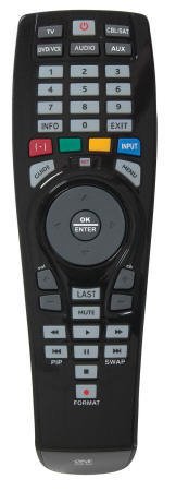 0634644621828 - ONE FOR ALL 5 DEVICE UNIVERSAL REMOTE WITH LEARNING MACRO FUNCTION ASPECT RATIO KEY