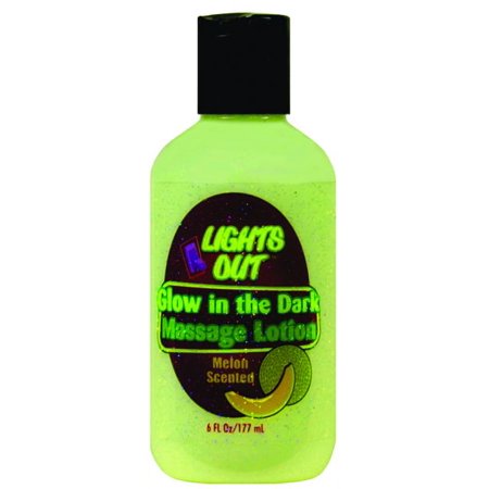0634709445048 - LIGHTS OUT GLOW IN THE DARK MASSAGE LOTION BOTTLE MELON