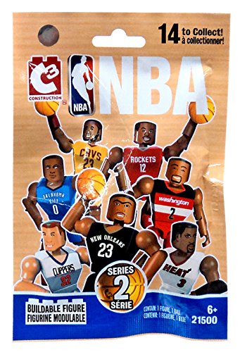 0634746367358 - NBA C3 CONSTRUCTION SERIES 2 BUILDABLE FIGURE MYSTERY PACK