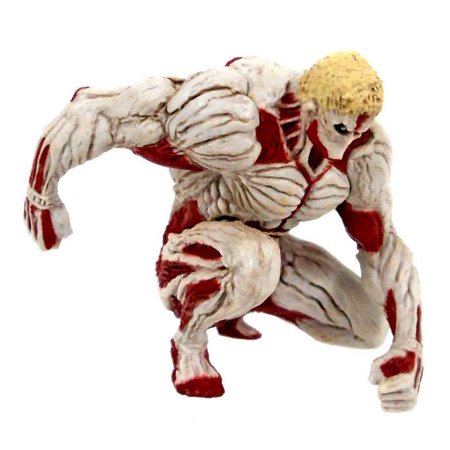 0634746371591 - ATTACK ON TITAN REAL FIGURE COLLECTION WAVE 2 ARMORED TITAN PVC FIGURE