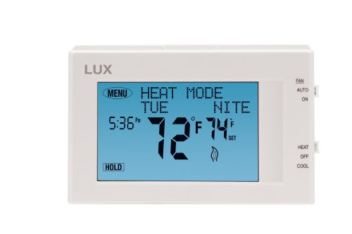 6348288228520 - LUX PRODUCTS TX9600TS UNIVERSAL 7-DAY PROGRAMMABLE TOUCH SCREEN THERMOSTAT