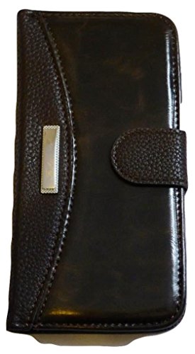 0634894762135 - LUXURY HYBRID WALLET CASE FOR IPHONE 6 CRAZY HORSE LEATHER + LITCHI LEATHER