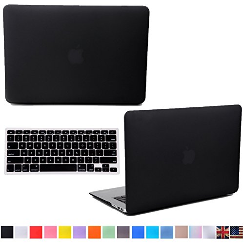 0635026265302 - MACBOOK PRO 15 CASE,2 IN 1 NEW MACBOOK (APRIL 2015 RELEASE) MULTI COLORS FROSTED MATTE RUBBER COATED SOFT-TOUCH PLASTIC HARD CASE COVER AND KEYBOARD COVER FOR MACBOOK PRO 15 15 INCH (NON-RETINA) - FITS MODEL A1286 (BLACK)
