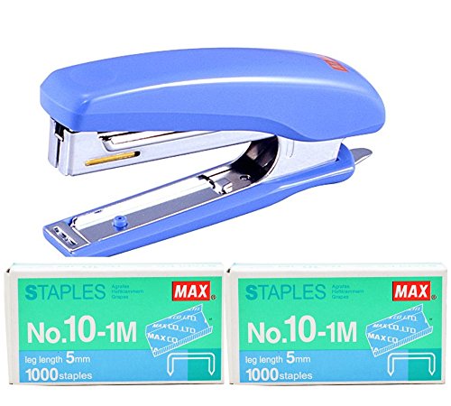 0635146701674 - MAX STAPLER HD-10D WITH 2 BOXES 10-1M STAPLES- MADE IN JAPAN