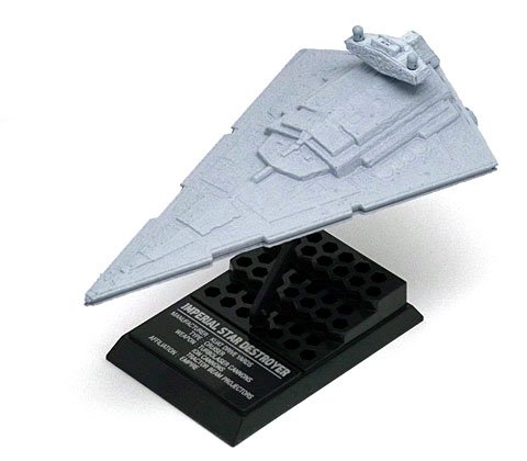 0635189537018 - F-TOYS CONFECT DISNEY STAR WARS VEHICLE COLLECTION 6 #7 IMPERIAL STAR DESTROYER 1/15000 SCALE MODEL FIGURE 1PC