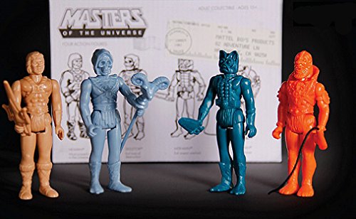 0635231874818 - SDCC 2015 MASTERS OF THE UNIVERSE STAGE 01 PROTOTYPE ACTION FIGURE 4 PACK