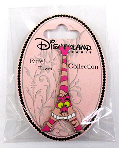 0635323770387 - DISNEY PINS DISNEYLAND PARIS EIFFEL TOWER COLLECTIBLE PIN CHESHIRE CAT NEW ON CARD