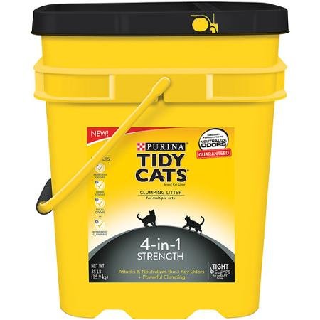 0635346077210 - DISCOVER FOUR WAYS TO FRESHNESS WITH THIS CATS LITTER, 4-IN-1 STRENGTH FOR MULTIPLE CATS, 35-LB PAIL