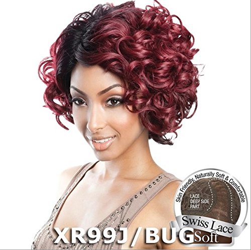 0635409537491 - ISIS BROWN SUGAR HUMAN HAIR BLEND SOFT SWISS LACE FRONT WIG - BS208 (XR99J/BUG)