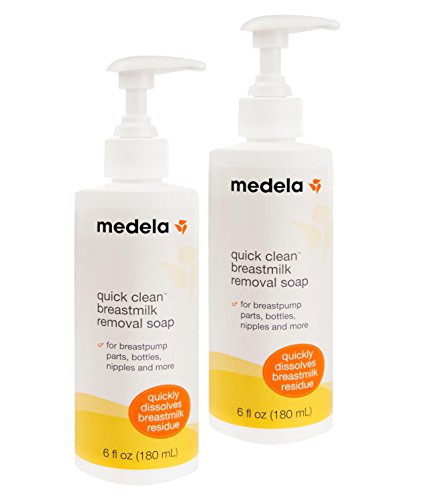 0635409930650 - MEDELA QUICK CLEAN BREAST MILK REMOVAL SOAP, 6 OUNCE. PACK OF 2 REMOVES STAINS UP TO 3 DAYS OLD