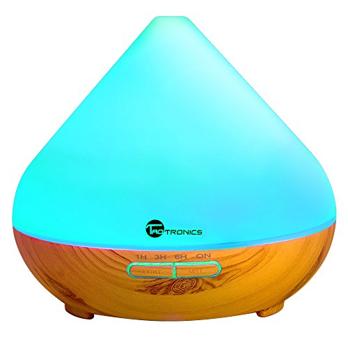 0635414192500 - DIFFUSER, TAOTRONICS 300ML ESSENTIAL OIL DIFFUSER WITH COOL MIST AND 7 COLORS (P