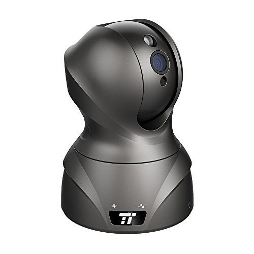0635414196430 - TAOTRONICS HD SECURITY CAMERA (1080P HIGH RES, 350 PAN / 100 TILT / DIGITAL ZOOM, WIRED + WIRELESS, IR NIGHT VISION, TWO-WAY AUDIO, MOTION DETECTION, MOBILE APP CONTROL)