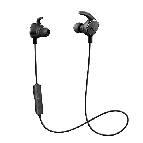 0635414200434 - TAOTRONICS BLUETOOTH HEADPHONES WIRELESS IN EAR EARBUDS MAGNETIC STEREO EARPHONES WITH BUILT-IN MIC (CORDLESS 4.1 FOR ULTRALIGHT BUSINESS, APTX BASS & NOISE ISOLATION TECHNOLOGY, CERAMIC ANTENNA)