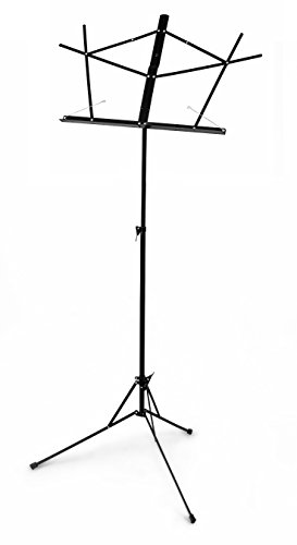 0635464462516 - NOMAD NBS-1103 LIGHTWEIGHT FIXED DESK MUSIC STAND WITH BAG