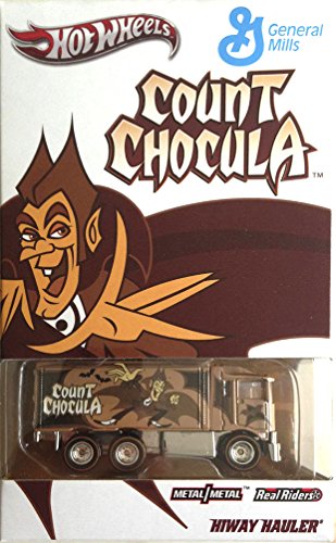 0063549331264 - COUNT CHOCULA CEREAL PACKAGE HOT WHEELS - HIWAY HAULER POP CULTURE CAR