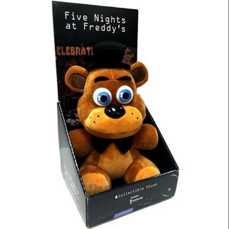 0635510605577 - OFFICIALLY LICENSED FIVE NIGHTS AT FREDDYS 10 BOXED FREDDY FAZBEAR PLUSH TOY