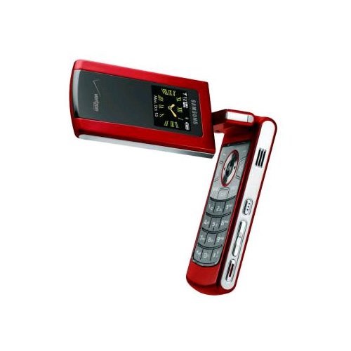 0635753467932 - SAMSUNG FLIPSHOT SCH-U900 REPLICA DUMMY PHONE / TOY PHONE (RED)