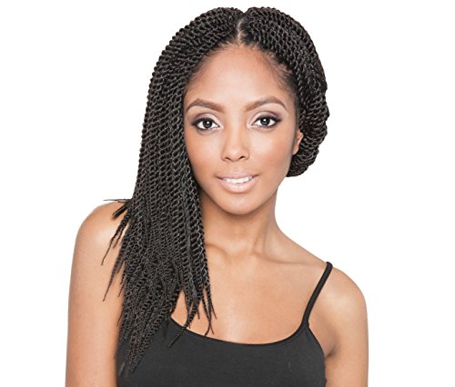 0635934337115 - ISIS COLLECTION FAUX REMI SENEGALESE TWIST 14 BRAID (1B)